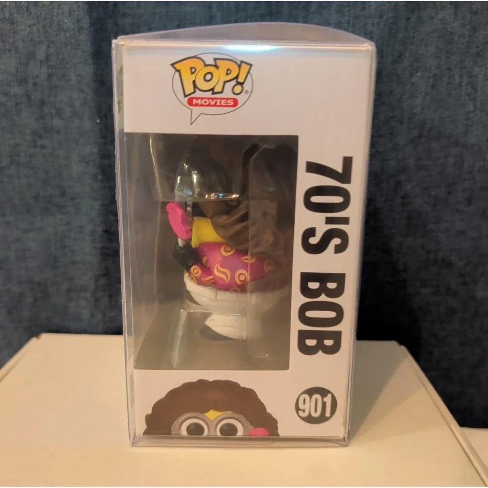 Funko Pop! Movies 901 70s Bob Minions Rise of Gru Vinyl Figure NIB